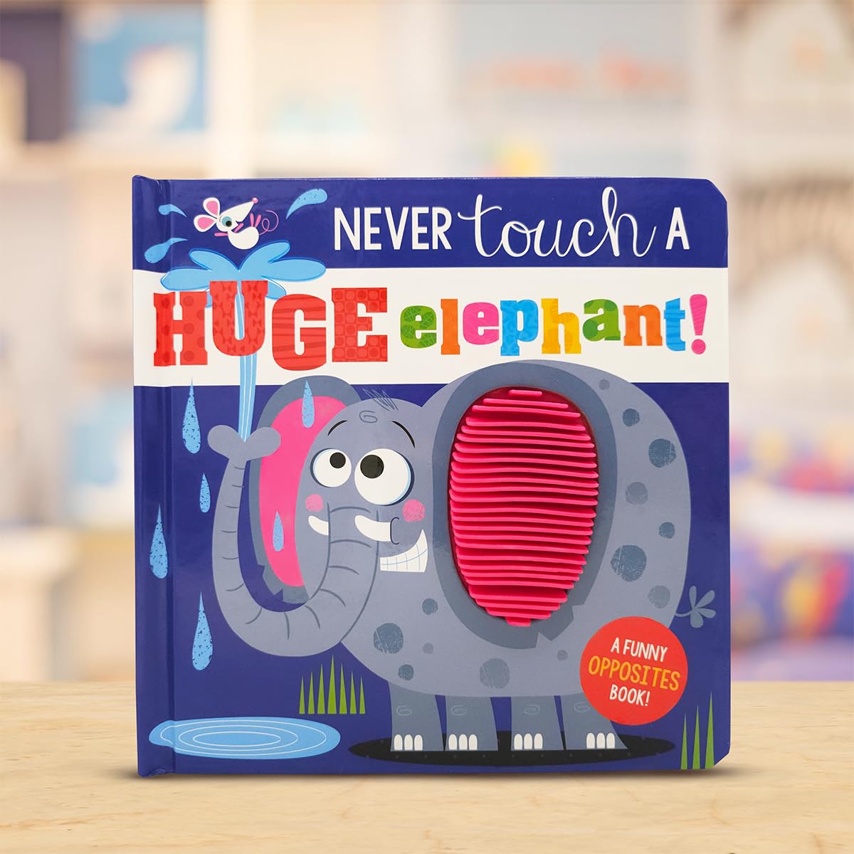 ספר מגע לעולם אל תיגעו בפיל ענק - Make Believe Ideas - דוארט | DoArt