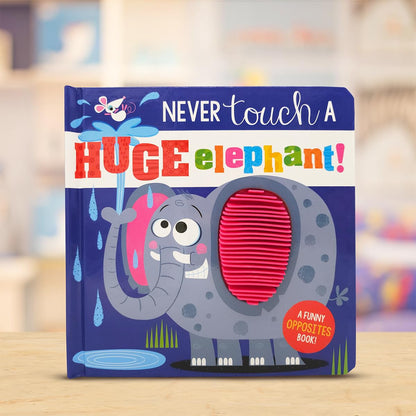 ספר מגע לעולם אל תיגעו בפיל ענק - Make Believe Ideas - דוארט | DoArt