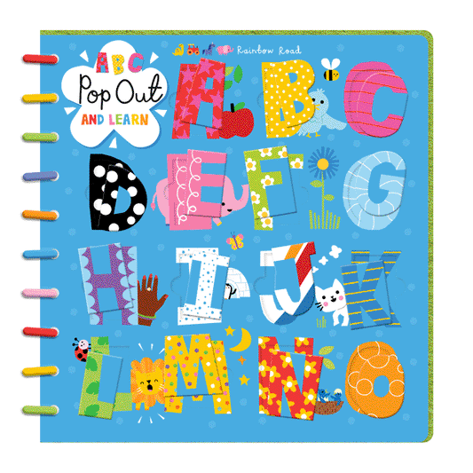 ספר פופ-אאוט ABC דרך הקשת - Make Believe Ideas