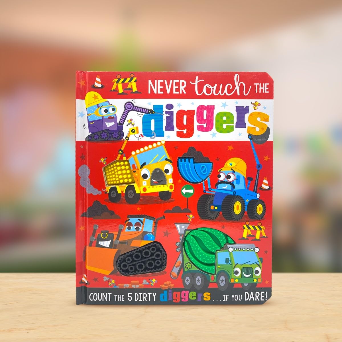 ספר מגע לעולם אל תיגעו במחפרונים - Make Believe Ideas - דוארט | DoArt