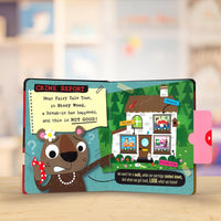 ספר זירת פשע זהבה ושלושת הדובים - Make Believe Ideas - דוארט | DoArt