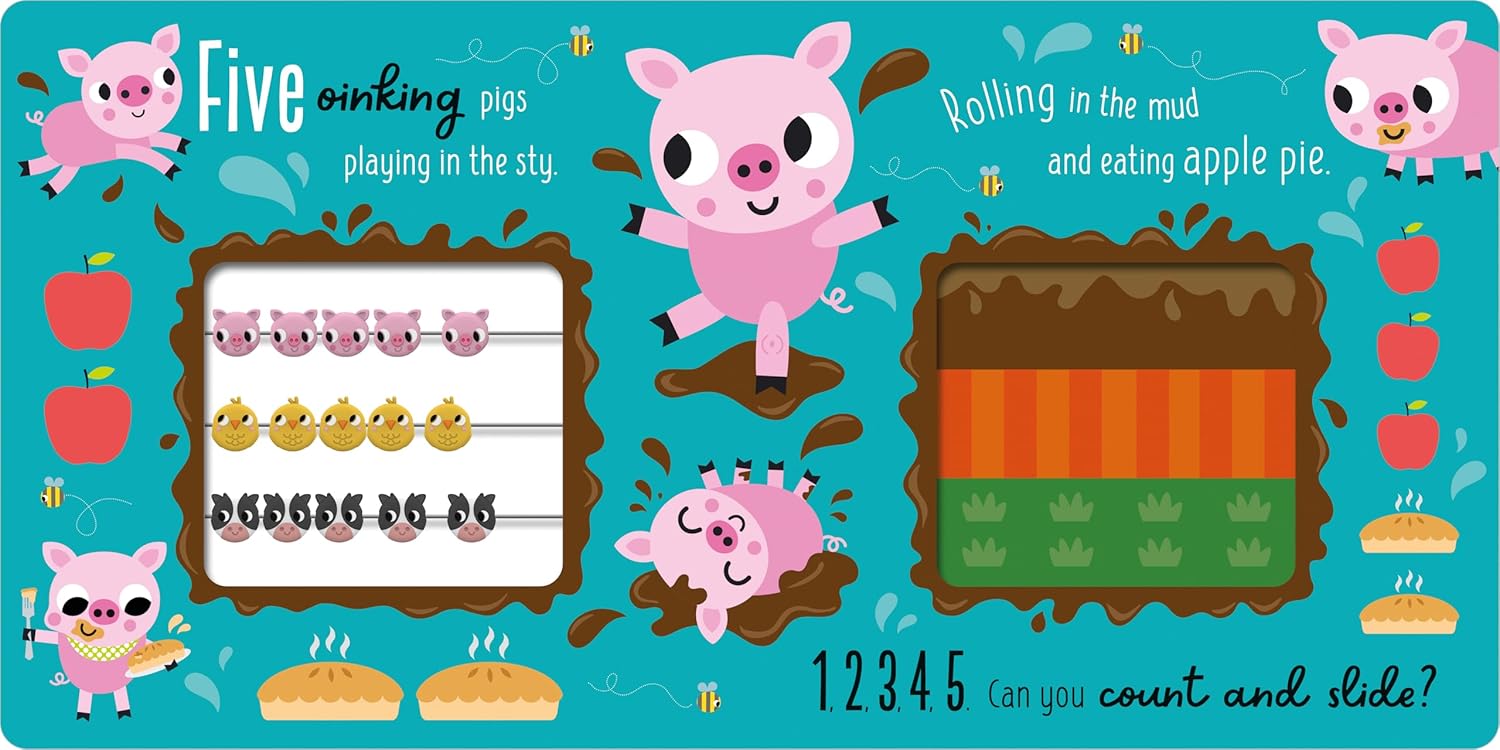 ספר לומדים לספור עם חברים מהחווה - Make Believe Ideas - דוארט | DoArt