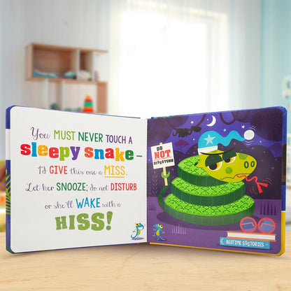 ספר מגע לעולם אל תיגעו באריה ישנוני - Make Believe Ideas - דוארט | DoArt