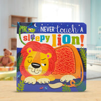 ספר מגע לעולם אל תיגעו באריה ישנוני - Make Believe Ideas - דוארט | DoArt