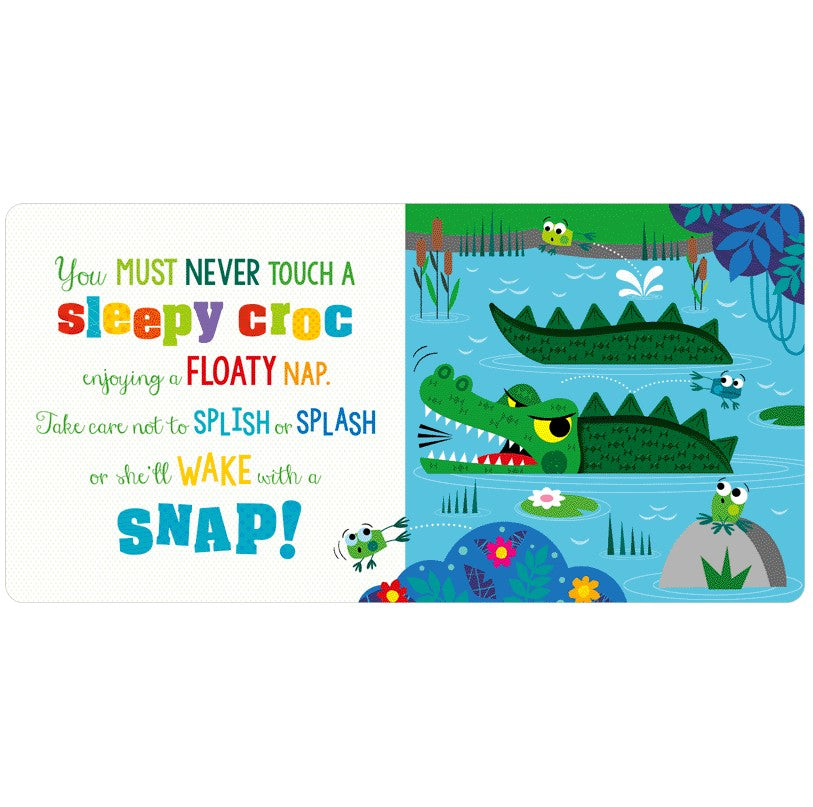 ספר מגע לעולם אל תיגעו באריה ישנוני - Make Believe Ideas - דוארט | DoArt