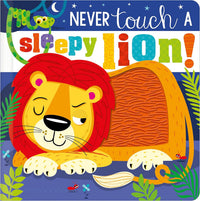 ספר מגע לעולם אל תיגעו באריה ישנוני - Make Believe Ideas - דוארט | DoArt