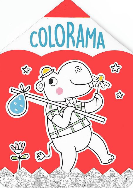 פוסטר לצביעה COLORAMA אקורדיון - תהלוכה שמחה YOYO