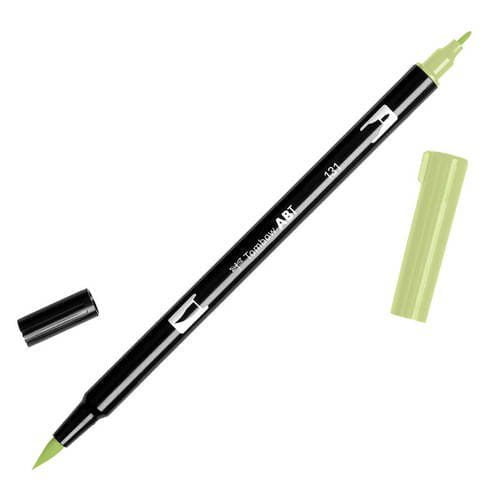 טומבו ABT טוש מכחול דו צדדי - TOMBOW LEMON LIME 131