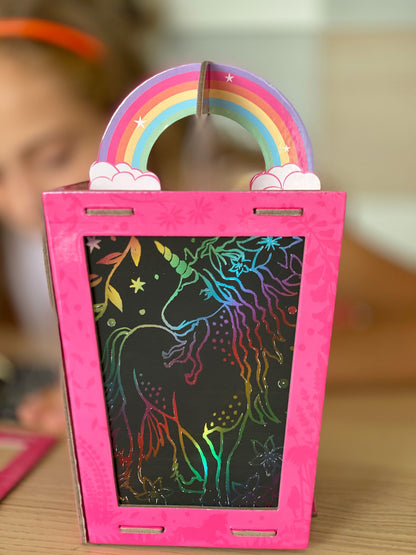 ערכה להכנת עששית חד קרן - BOX CanDIY - דוארט | DoArt