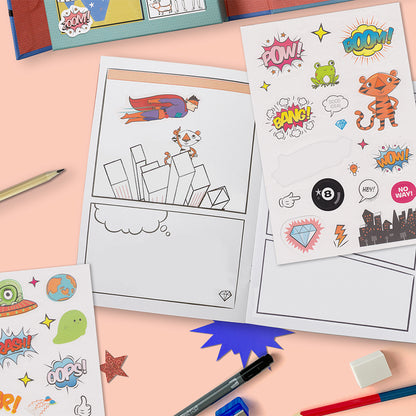 ערכת פעילות איך לצייר? - קומיקס Tiger Tribe - דוארט | DoArt