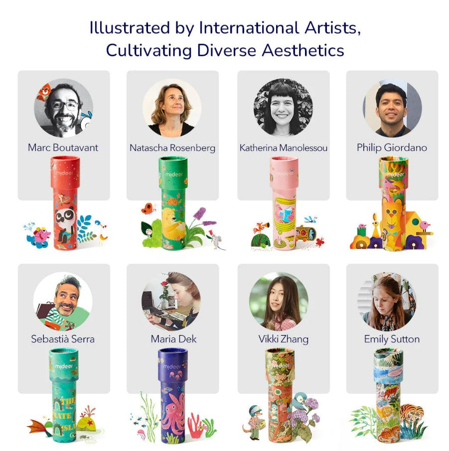 קליידוסקופ - בית עץ MIDEER - דוארט | DoArt