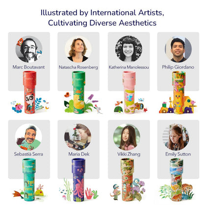 קליידוסקופ - בית עץ MIDEER - דוארט | DoArt