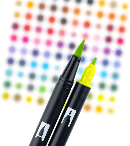 סט 10 טושי מכחול טומבו - TOMBOW ABT BRIGHT 56185