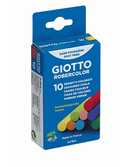 גירים צבעוניים 10 יח'' GIOTTO