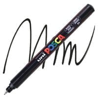 טוש פוסקה 1MR - שחור BLACK 24