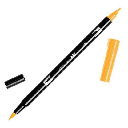 טומבו ABT טוש מכחול דו צדדי - TOMBOW CROME YELLOW 985