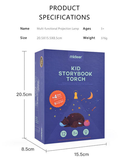 מקרן 12 שקופיות אגדות וסיפורים MIDEER