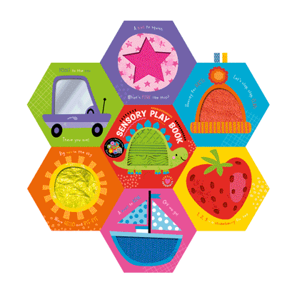 ספר סנסורי משושה - Make Believe Ideas - דוארט | DoArt