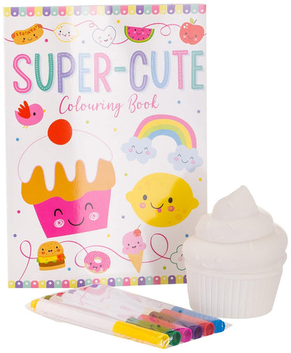 ערכה לצביעת סקווישי קאפקייק - Make Believe Ideas - דוארט | DoArt