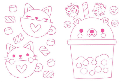 ערכה לצביעת סקווישי באבל תה - Make Believe Ideas - דוארט | DoArt