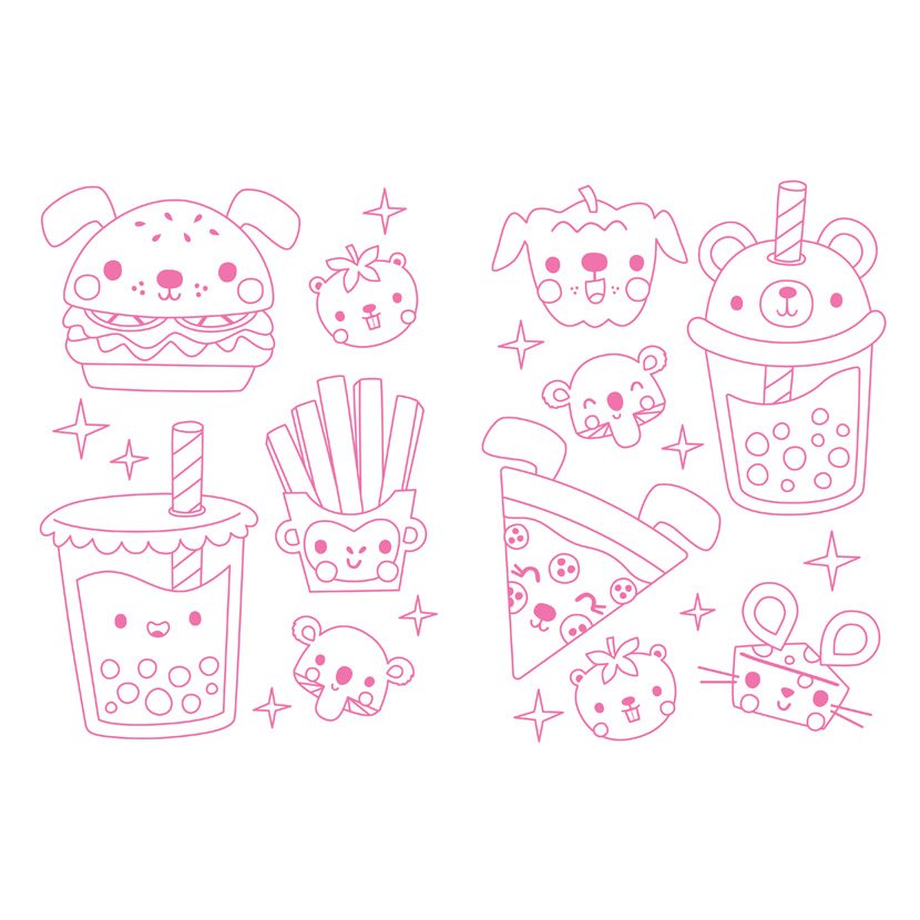 ערכה לצביעת סקווישי באבל תה - Make Believe Ideas - דוארט | DoArt