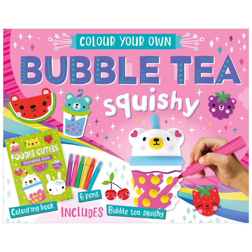 ערכה לצביעת סקווישי באבל תה - Make Believe Ideas - דוארט | DoArt