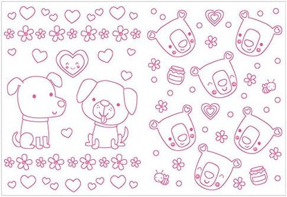 ערכה לצביעת סקווישי כלבלב - Make Believe Ideas - דוארט | DoArt