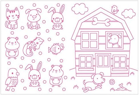 ערכה לצביעת סקווישי כלבלב - Make Believe Ideas - דוארט | DoArt