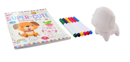 ערכה לצביעת סקווישי כלבלב - Make Believe Ideas - דוארט | DoArt