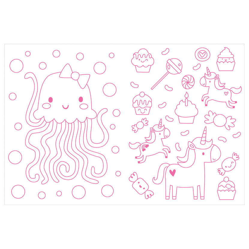 ערכה לצביעת סקווישי חד קרן - Make Believe Ideas - דוארט | DoArt