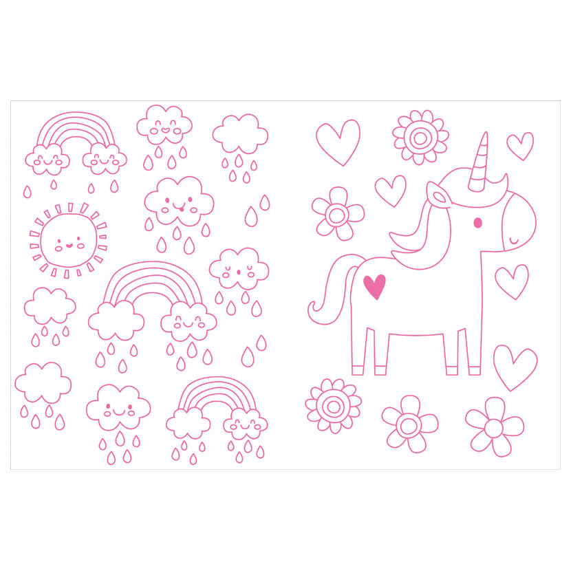 ערכה לצביעת סקווישי חד קרן - Make Believe Ideas - דוארט | DoArt