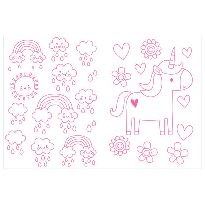 ערכה לצביעת סקווישי חד קרן - Make Believe Ideas - דוארט | DoArt