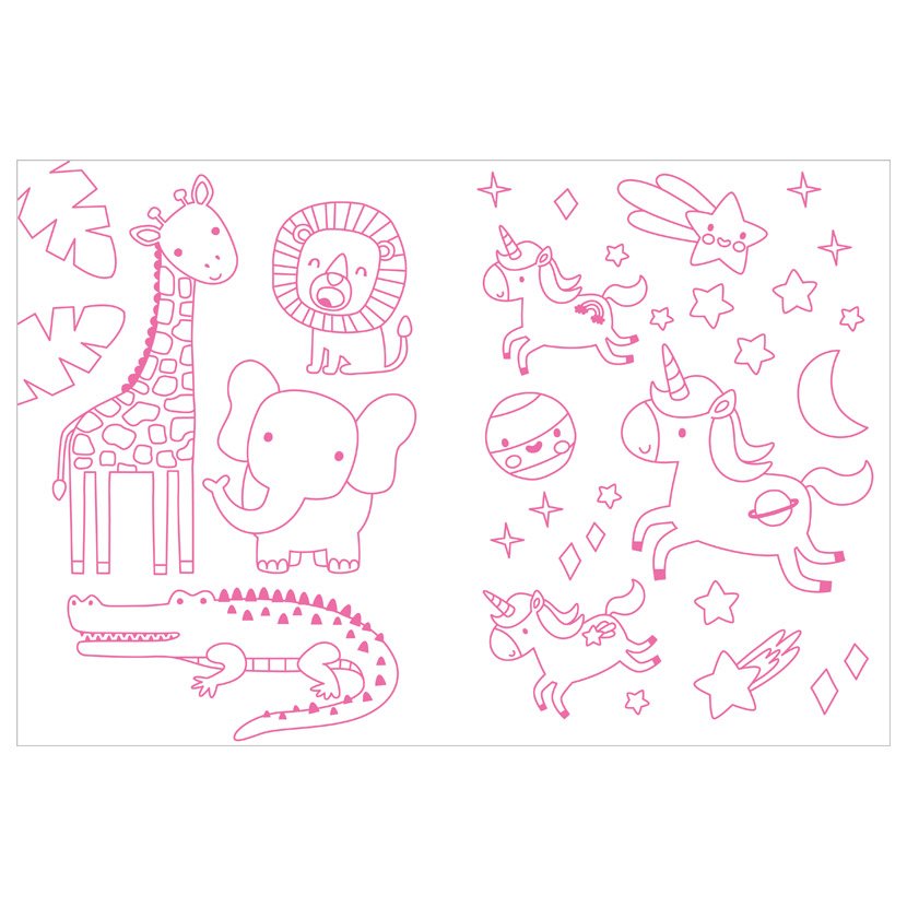 ערכה לצביעת סקווישי חד קרן - Make Believe Ideas - דוארט | DoArt