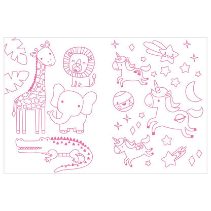 ערכה לצביעת סקווישי חד קרן - Make Believe Ideas - דוארט | DoArt