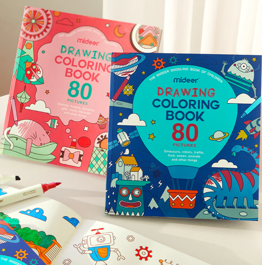 חוברת צביעה - לעוף בדימיון MIDEER - דוארט | DoArt