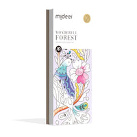 חוברת כרטיסיות צבעי מים - יער קסום MIDEER - דוארט | DoArt