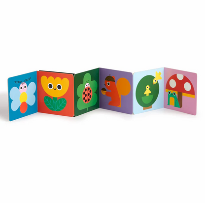 ספר נפתח למיטה/עריסה - טבע Mudpuppy - דוארט | DoArt