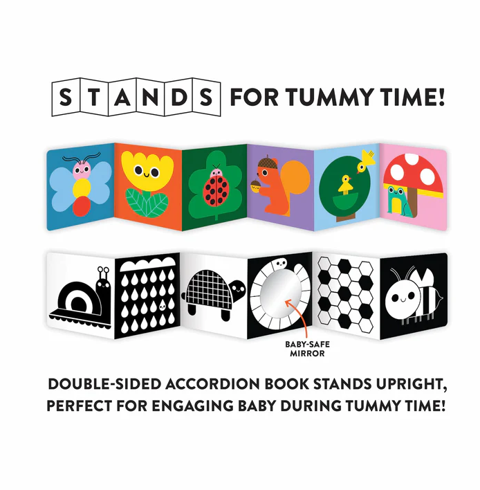 ספר נפתח למיטה/עריסה - טבע Mudpuppy - דוארט | DoArt