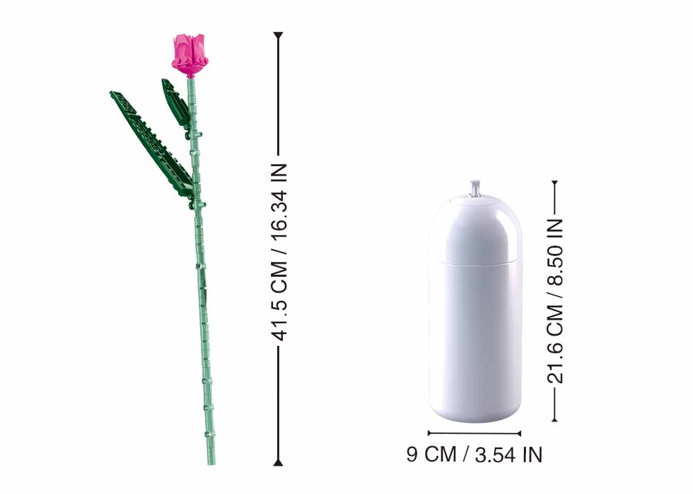 אבני בנייה - אגרטל טוליפים Sluban - דוארט | DoArt