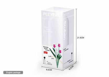 אבני בנייה - אגרטל טוליפים Sluban - דוארט | DoArt