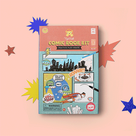 ערכת פעילות איך לצייר? - קומיקס Tiger Tribe - דוארט | DoArt