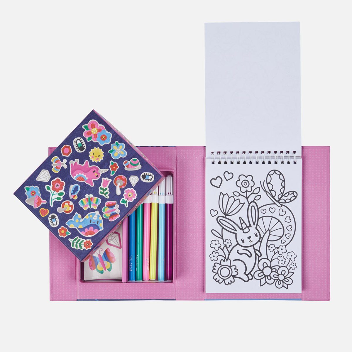 סט צביעה - יצורים קסומים Tiger Tribe - דוארט | DoArt