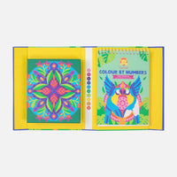 ערכת צביעה לפי מספרים טרופיקנה Tiger Tribe - דוארט | DoArt