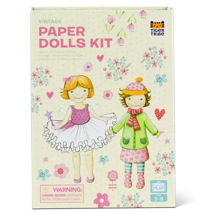 סט צביעה - הלבשת בובות וינטאג' Tiger Tribe - דוארט | DoArt