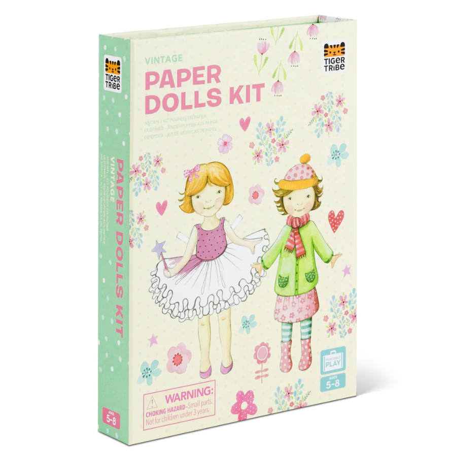 סט צביעה - הלבשת בובות וינטאג' Tiger Tribe - דוארט | DoArt