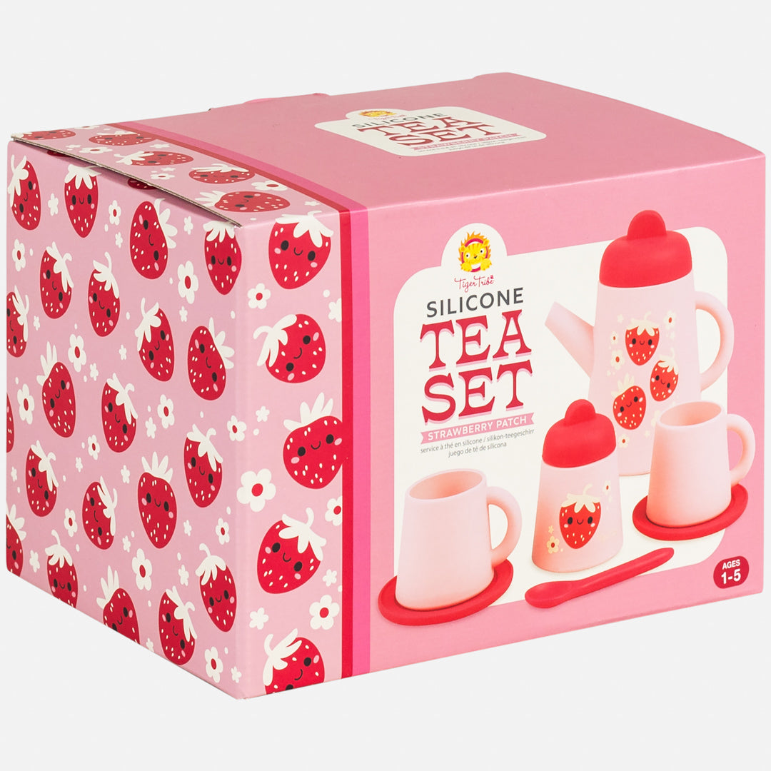 סט תה מסיליקון - שדה תותים Tiger Tribe - דוארט | DoArt