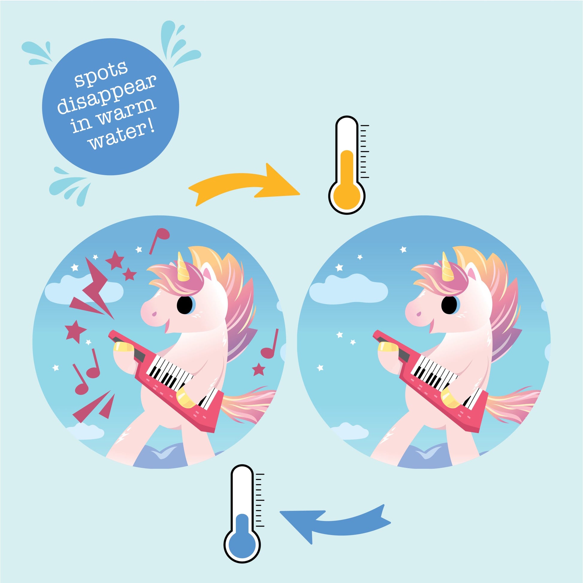 ספר אמבטיה - חד קרן קסום Tiger Tribe - דוארט | DoArt