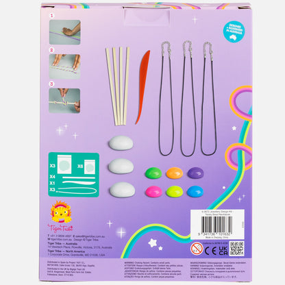 ערכת עיצוב שרשראות חרוזים מתפתלים Tiger Tribe - דוארט | DoArt