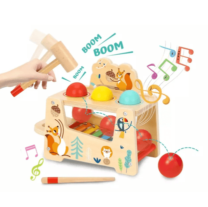 ספסל הך פטיש וקסילופון Tooky Toy - דוארט | DoArt