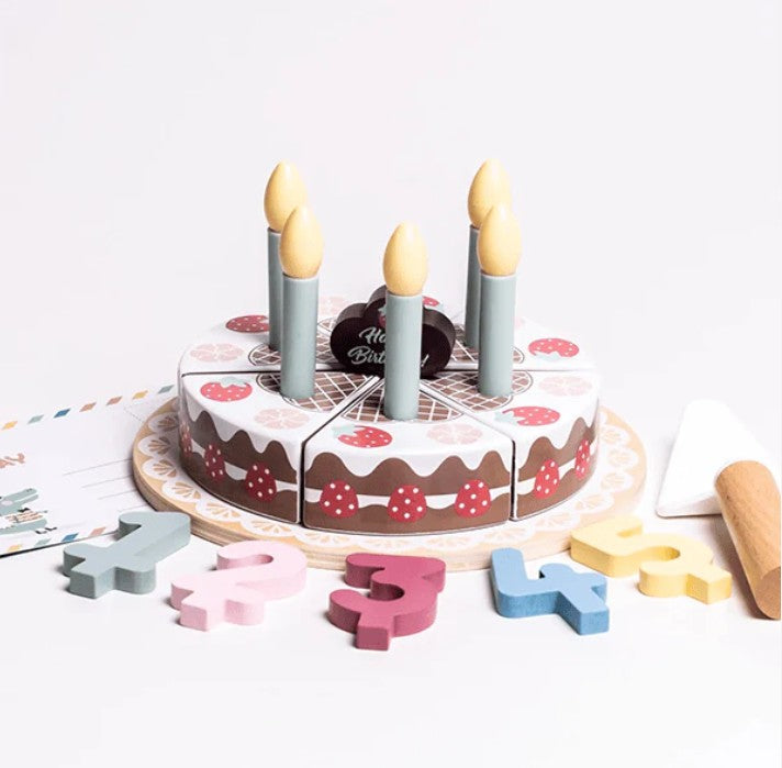 משחק עוגת יום הולדת Tooky Toy - דוארט | DoArt